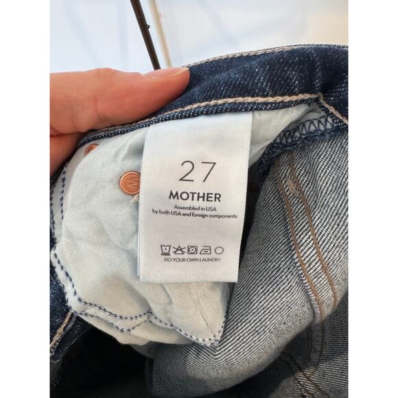 Mother The Fangirl Flood Yee Haw Jeans size 27 - Picture 6 of 7